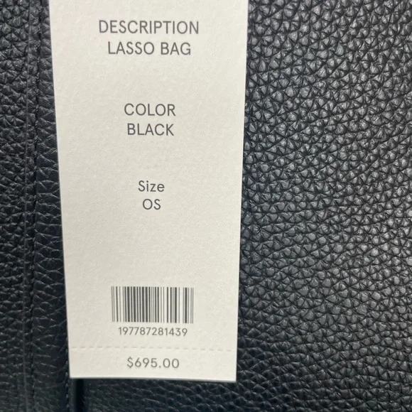 Veronica Beard Black Textured Handbag - Picture 6 of 10